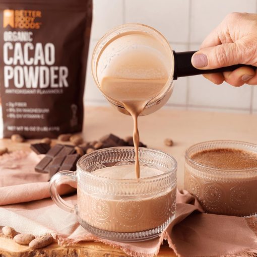 Better Body Foods Organic Cacao Powder - 454 gram