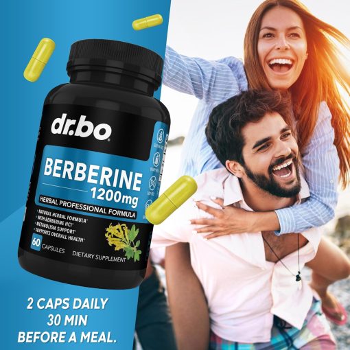dr.bo Berberine (1,200 mg) - 60 capsules