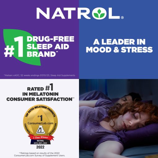 Natrol Melatonin Time Release (5 mg) - 100 tablets