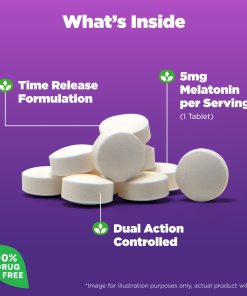 Natrol Melatonin Time Release (5 mg) - 100 tablets