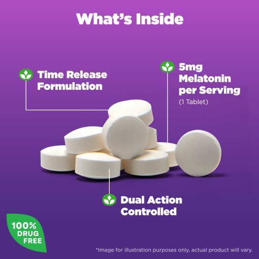 Natrol Melatonin Time Release (5 mg) - 100 tablets