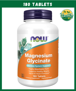 Now Magnesium Glycinate - 180 tablets