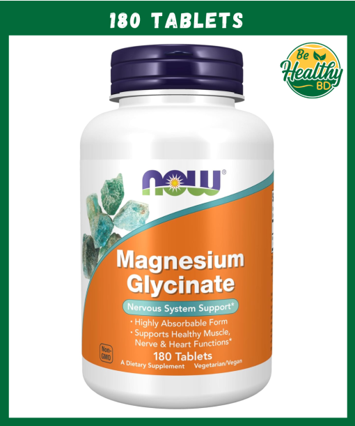 Now Magnesium Glycinate - 180 tablets