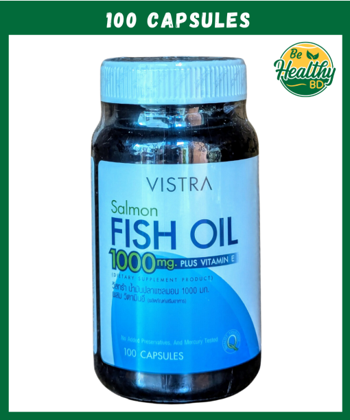 Vistra Salmon Fish Oil (1,000 mg) - 100 capsules