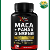 X Gold Health Maca + Panax Ginseng - 120 capsules