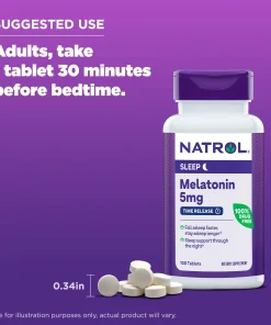 Natrol Melatonin Time Release (5 mg) - 100 tablets