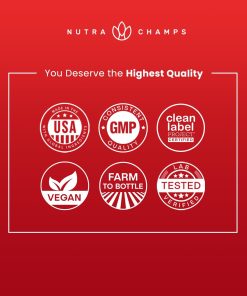 Nutra Champs Korean Panax Ginseng (10,650 mg) - 120 vegan capsules