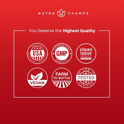 Nutra Champs Korean Panax Ginseng (10,650 mg) - 120 vegan capsules