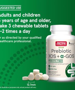 Jarrow Formulas Vegan Prebiotic - 90 chewable tablets