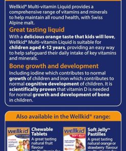Vitabiotics Wellkid Multivitamin Liquid - 150 ml