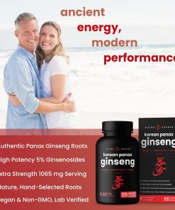 Nutra Champs Korean Panax Ginseng (10,650 mg) - 120 vegan capsules