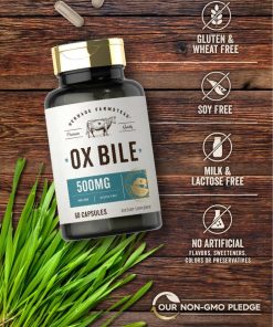 Herbage Farmstead Ox Bile (500 mg) - 60 capsules