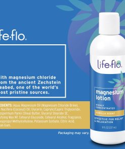 Life-Flo Magnesium Lotion Vanilla Scent - 237 ml