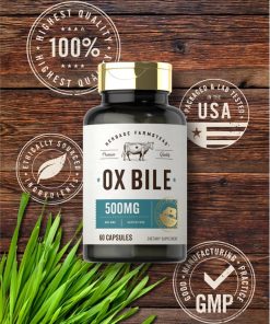 Herbage Farmstead Ox Bile (500 mg) - 60 capsules