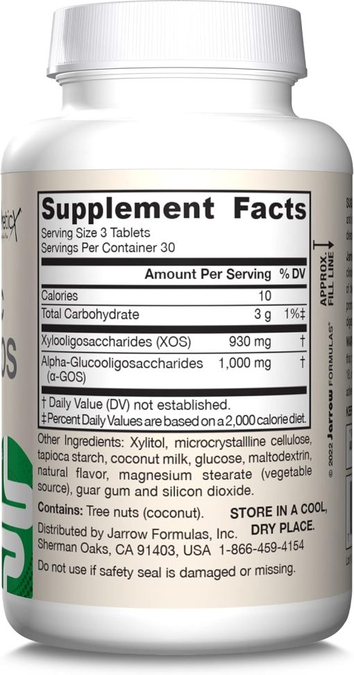 Jarrow Formulas Vegan Prebiotic - 90 chewable tablets