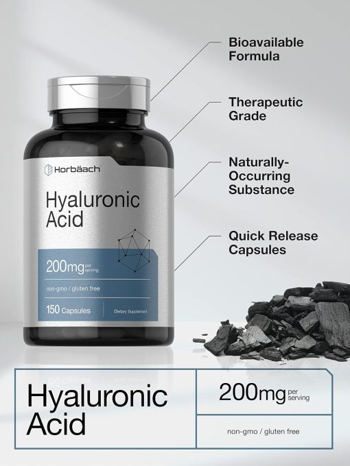Horbaach Hyaluronic Acid (200 mg) - 150 capsules