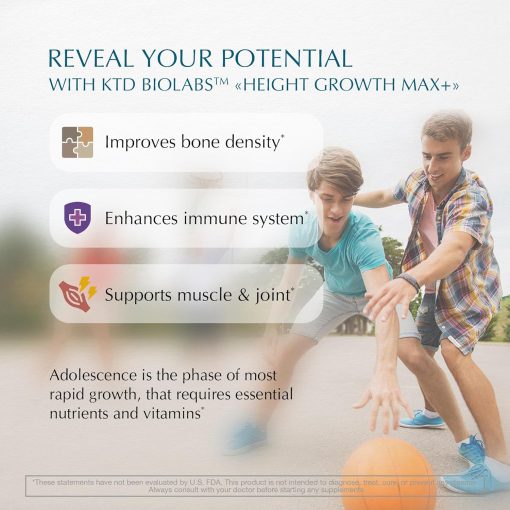 KTD Biolabs Height Growth Max+ - 60 capsules