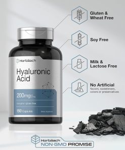 Horbaach Hyaluronic Acid (200 mg) - 150 capsules