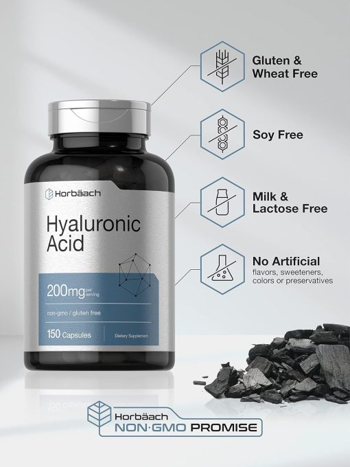 Horbaach Hyaluronic Acid (200 mg) - 150 capsules