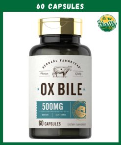 Herbage Farmstead Ox Bile (500 mg) - 60 capsules