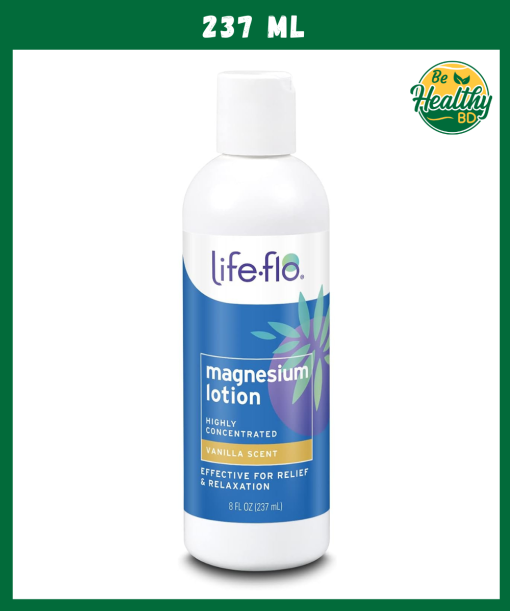 Life-Flo Magnesium Lotion Vanilla Scent - 237 ml