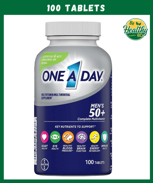 One A Day Men's 50+ Multivitamin - 100 tablets