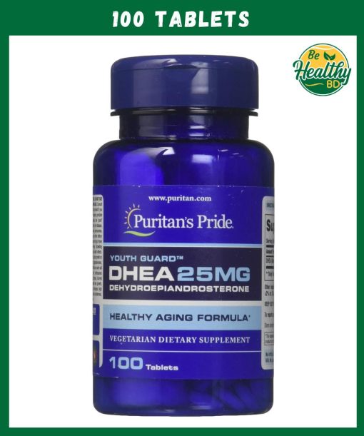 Puritan's Pride DHEA (25 mg) - 100 tablets