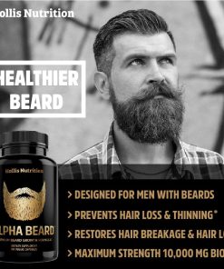 Hollis Nutrition Alpha Beard - 60 capsules