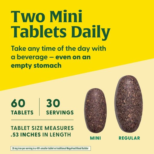 MegaFood Iron Blood Builder Minis - 60 tablets