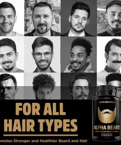 Hollis Nutrition Alpha Beard - 60 capsules