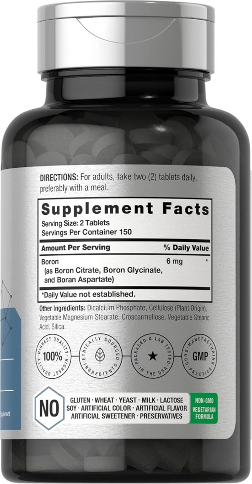 Horbaach Boron Complex (6 mg) - 300 tablets