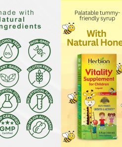 Herbion Naturals Vitality Supplement for Children Liquid - 150 ml