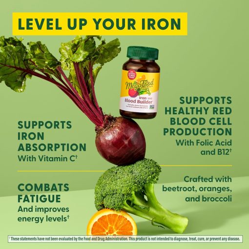 MegaFood Iron Blood Builder Minis - 60 tablets