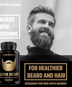 Hollis Nutrition Alpha Beard - 60 capsules