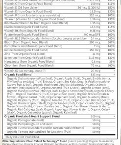 Garden of Life Men's Multi 40+ - 120 vegan tablets