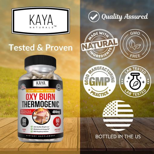 Kaya Oxy Burn Thermogenic (472 mg) - 60 capsules
