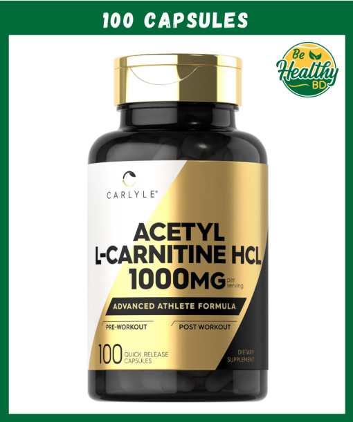 Carlyle Acetyl L-Carnitine HCL (1,000 mg) - 100 capsules