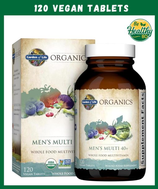 Garden of Life Men's Multi 40+ - 120 vegan tablets