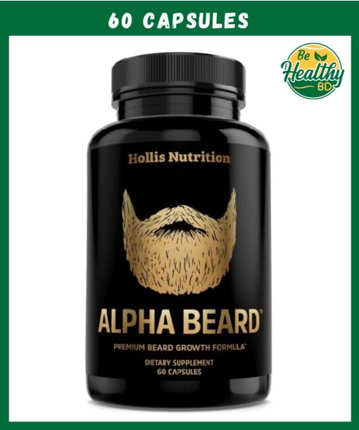 Hollis Nutrition Alpha Beard - 60 capsules