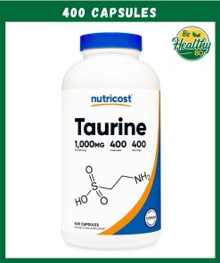 Nutricost Taurine (1,000 mg) - 400 capsules