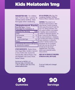 Natrol Kids Melatonin (1 mg) - 90 gummies