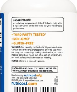Nutricost L-Citrulline (2,500 mg) - 120 tablets