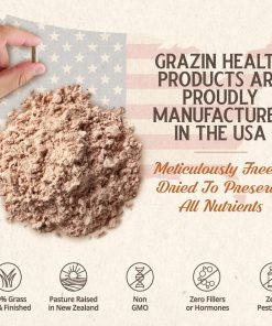Grazin Health Bovine Liver - 180 capsules
