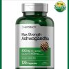 Horbaach Ashwagandha (450 mg) 101 Extract Max Strength - 120 capsules