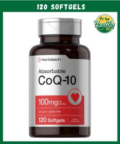 Horbaach CoQ-10 (100 mg) - 120 softgels