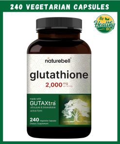 Naturebell Glutathione (2,000 mg) - 240 vegetarian Capsules