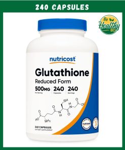 Nutricost Glutathione Reduced Form (500 mg) - 240 capsules