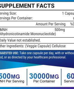 Ucessuyy NMNH (500 mg) - 60 capsules