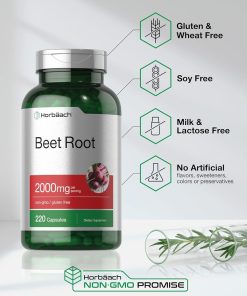 Horbaach Beet Root (2,000 mg) - 220 capsules