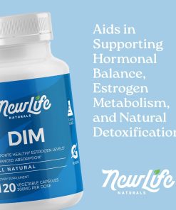 New Life Naturals DIM (300 mg) - 60 vegetable capsules